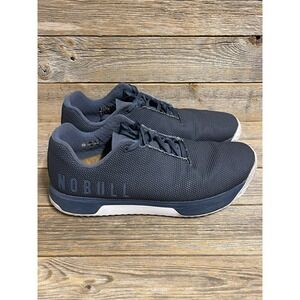 No Bull Shoes Mens 12.5 Womens 14 Sneakers Blue Lace up Trainers Low Top Comfort